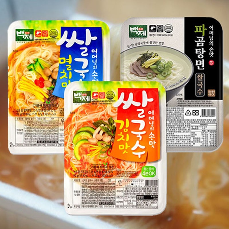 百濟米麵線盒裝