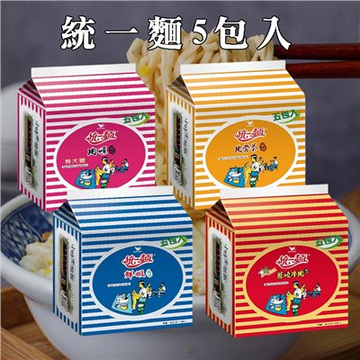 統一麵 450G 5包入