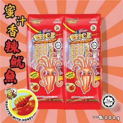 福神愛吃糖 蜜汁香烤辣魷魚 蜜汁香烤 辣魷魚