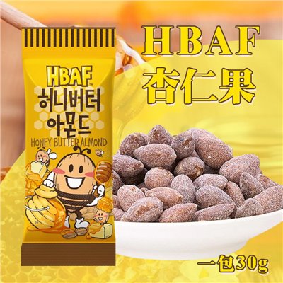 HBAF蜂蜜奶油杏仁果 30g