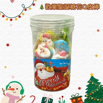 歡樂聖誕糖花Q皮棒